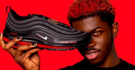 lil nas x fake shoe|nike satan shoes news.